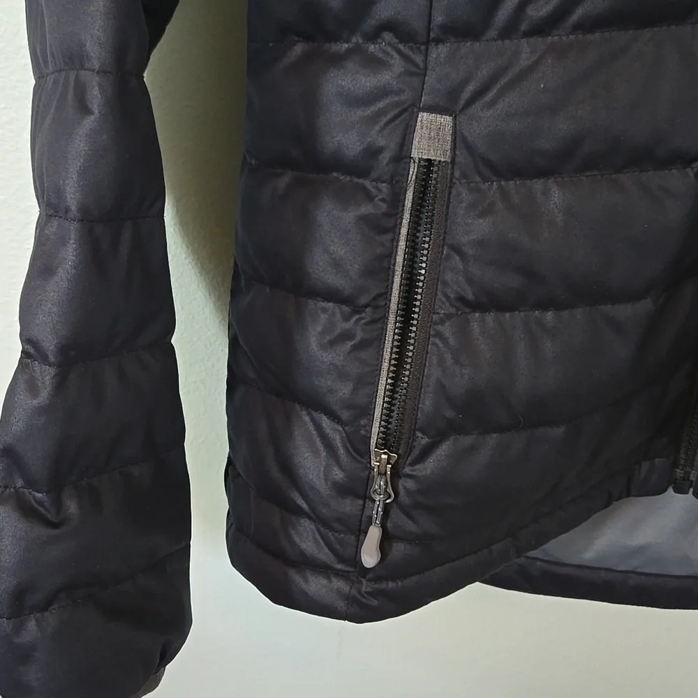 Sync Black Puffer Coat Size Large
